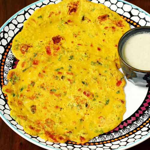 Chila, Indian Savoury Pancake, Gramflour chila